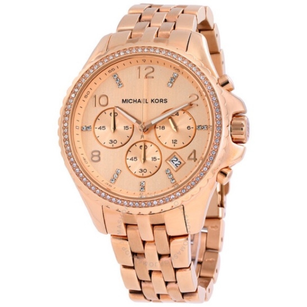 Michael Kors Watch in Rose Gold Tone